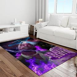 travis scott rapper hiphop music retangle carpet area rug home decor best gift for fan and friends light room tst19