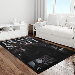 travis scott rapper hiphop music retangle carpet area rug home decor best gift for fan and friends light room tst22