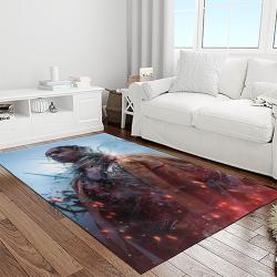 travis scott rapper hiphop music retangle carpet area rug home decor best gift for fan and friends light room tst28