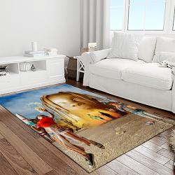 travis scott rapper hiphop music retangle carpet area rug home decor best gift for fan and friends light room tst30