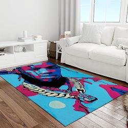 travis scott rapper hiphop music retangle carpet area rug home decor best gift for fan and friends light room tst34