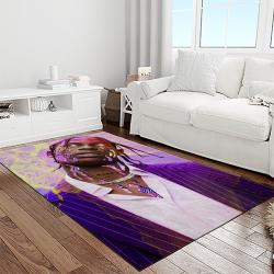 travis scott rapper hiphop music retangle carpet area rug home decor best gift for fan and friends light room tst41