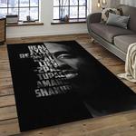 tupac shakur rapper hiphop music rap carpet area rug home decor gift for fans gift for friends dark room ts12