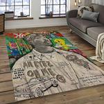 tupac shakur rapper hiphop music rap carpet area rug home decor gift for fans gift for friends dark room ts26
