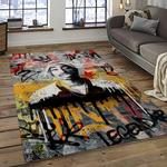 tupac shakur rapper hiphop music rap carpet area rug home decor gift for fans gift for friends dark room ts28
