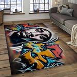 tupac shakur rapper hiphop music rap carpet area rug home decor gift for fans gift for friends dark room ts32