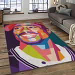 tupac shakur rapper hiphop music rap carpet area rug home decor gift for fans gift for friends dark room ts46