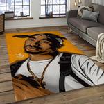 tupac shakur rapper hiphop music rap carpet area rug home decor gift for fans gift for friends dark room ts47