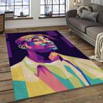 tupac shakur rapper hiphop music rap carpet area rug home decor gift for fans gift for friends dark room ts51
