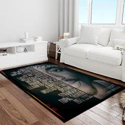 tupac shakur rapper hiphop music rap carpet area rug home decor gift for fans gift for friends light room ts19