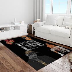 tupac shakur rapper hiphop music rap carpet area rug home decor gift for fans gift for friends light room ts20