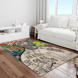 tupac shakur rapper hiphop music rap carpet area rug home decor gift for fans gift for friends light room ts26