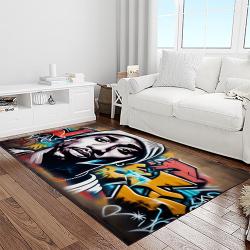 tupac shakur rapper hiphop music rap carpet area rug home decor gift for fans gift for friends light room ts32