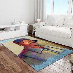 tupac shakur rapper hiphop music rap carpet area rug home decor gift for fans gift for friends light room ts39