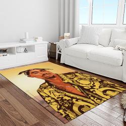 tupac shakur rapper hiphop music rap carpet area rug home decor gift for fans gift for friends light room ts41