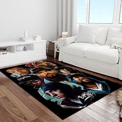 tupac shakur rapper hiphop music rap carpet area rug home decor gift for fans gift for friends light room ts54