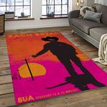 zach bryan country rock music retangle carpet area rug home decor best gift for fan and friends dark room zb36