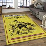 zach bryan country rock music retangle carpet area rug home decor best gift for fan and friends dark room zb37