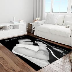 zach bryan country rock music retangle carpet area rug home decor best gift for fan and friends light room zb14
