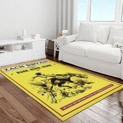 zach bryan country rock music retangle carpet area rug home decor best gift for fan and friends light room zb37