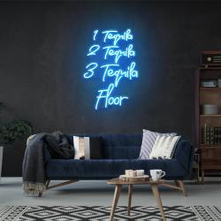 1 tequila 2 tequila 3 tequila floor led neon sign light 2