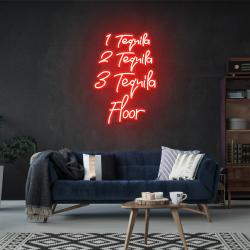 1 tequila 2 tequila 3 tequila floor led neon sign light 3