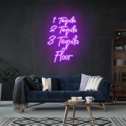 1 tequila 2 tequila 3 tequila floor led neon sign light 4