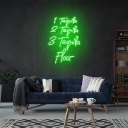 1 tequila 2 tequila 3 tequila floor led neon sign light 6