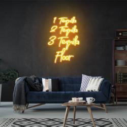 1 tequila 2 tequila 3 tequila floor led neon sign light 7