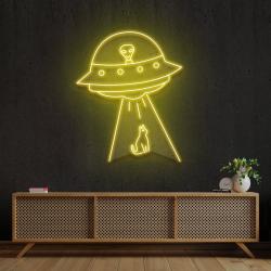 alien spaceship led neon sign light 9