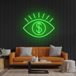 all eye see is money led neon sign light 2