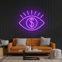 all eye see is money led neon sign light 5