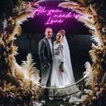 all you need is love led neon sign light 0