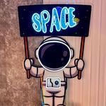 astronaut board artwork led neon sign light 0