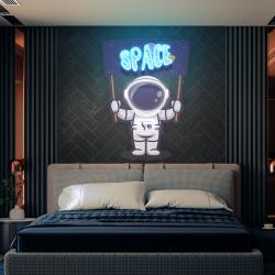 astronaut board artwork led neon sign light 3