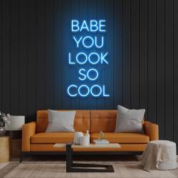 babe you look so cool led neon sign light 3