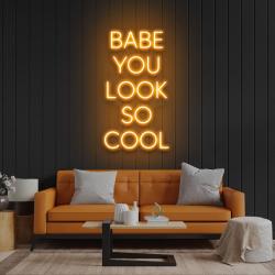 babe you look so cool led neon sign light 4