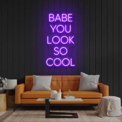 babe you look so cool led neon sign light 5