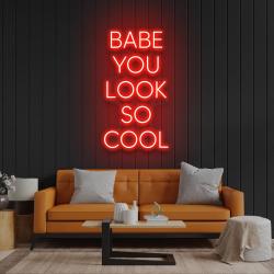 babe you look so cool led neon sign light 6