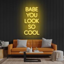 babe you look so cool led neon sign light 8