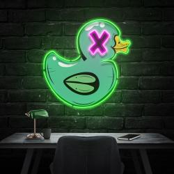bad duck art work led neon sign light 2