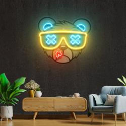 bear neon artwork led neon sign light 1