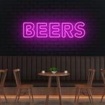 beers led neon sign light 0