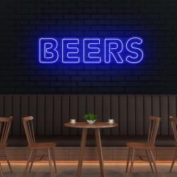 beers led neon sign light 1