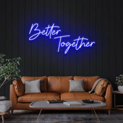 better together led neon sign light 1