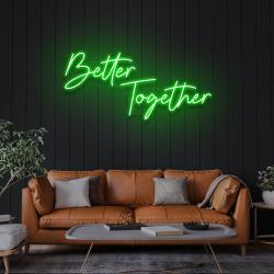 better together led neon sign light 2