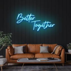 better together led neon sign light 3
