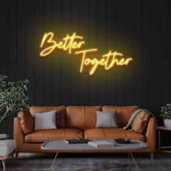 better together led neon sign light 4