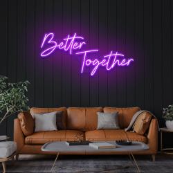 better together led neon sign light 5