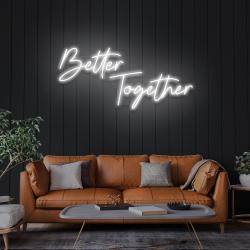 better together led neon sign light 7